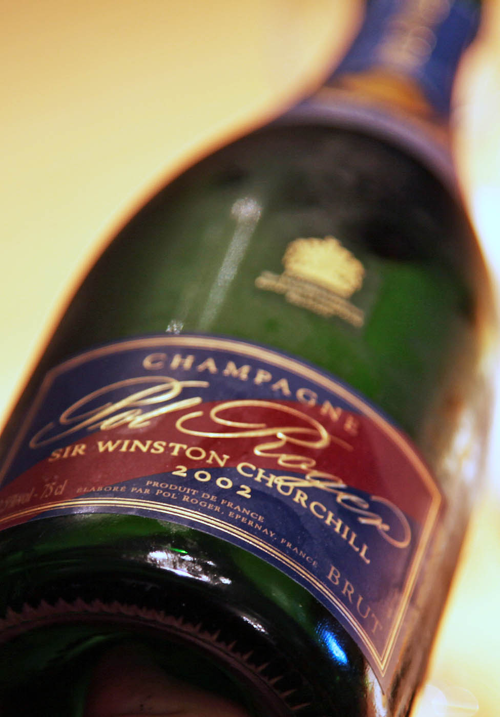 Pol Roger Champagne Sir Winston Churchill 2002